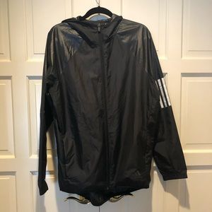 MOVING SALE: Black Adidas Windbreaker Men’s Medium